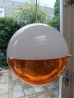 Vintage, jaren 70, hanglamp, oranje, Huis en Inrichting, Lampen | Hanglampen, Kunststof, Gebruikt, Retro, 70-ties, Ophalen of Verzenden