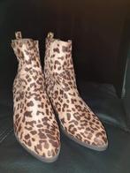 Claudia Ghizziani Laarsjes - Panterprint - Maat 36, Kleding | Dames, Schoenen, Bruin, Nieuw, Ophalen of Verzenden, Lage of Enkellaarzen