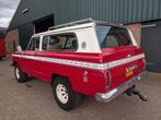 Jeep Cherokee Chief 2.8 tdi Patrol diesel 4WD 1975 Rood, Auto's, Oldtimers, Beige, Leder, Bedrijf, Vierwielaandrijving