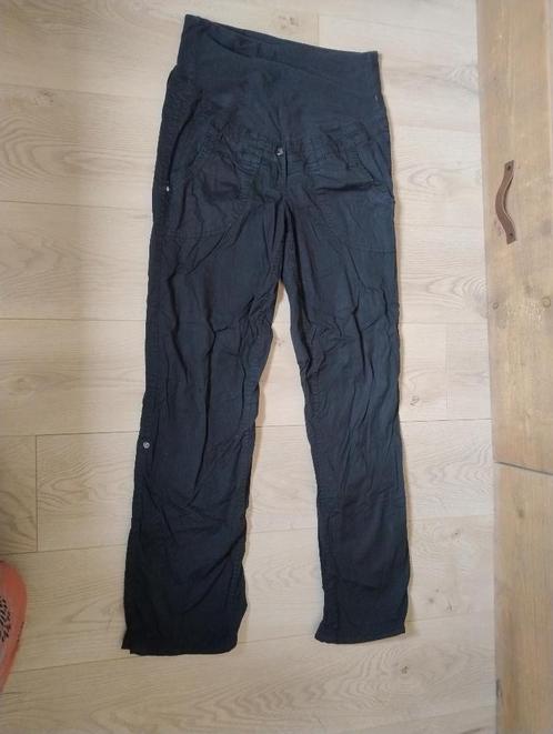 Dunne/zomer zwangerschapsbroek maat 42, Kleding | Dames, Positiekleding, Gedragen, Broek of Spijkerbroek, Maat 42/44 (L), Zwart