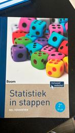 Nel Verhoeven - Statistiek in stappen, Ophalen of Verzenden, Zo goed als nieuw, Nel Verhoeven