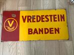 Emaille vredestein banden., Verzamelen, Merken en Reclamevoorwerpen, Ophalen of Verzenden, Zo goed als nieuw, Reclamebord