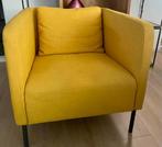 IKEA EKERÖ Fauteuil - Skiftebo Geel (Zo goed als nieuw), Huis en Inrichting, Fauteuils, Ophalen, Minder dan 75 cm, Zo goed als nieuw
