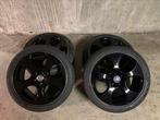 Nette originele set Golf 5/6 GTI velgen in hoogglans zwart., Ophalen, 18 inch, Gebruikt, Banden en Velgen