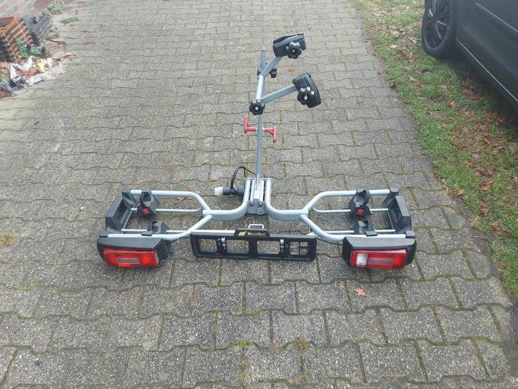 Movanext Fietsendrager - Geschikt voor E-bikes, Auto diversen, Fietsendragers, Gebruikt, Trekhaakdrager, 2 fietsen, Elektrische fiets