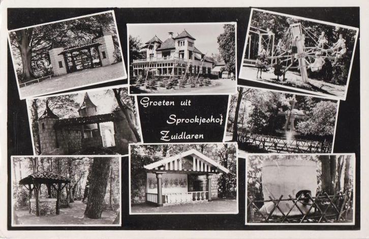 zuidlaren   dr. sprookjeshof speeltuin, Verzamelen, Ansichtkaarten | Nederland, Drenthe, Voor 1920, Ophalen of Verzenden