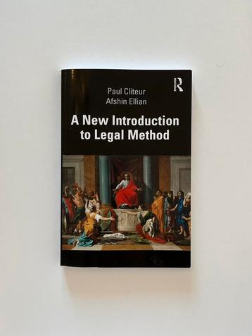 A new introduction to legal method beschikbaar voor biedingen