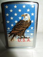 zippo aansteker met adelaar, Verzenden, Zo goed als nieuw, Aansteker