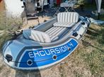 Intex 4 persoons opblaasbare boot, Watersport en Boten, Kano's, Ophalen, Nieuw, Drie personen of meer, Overige typen