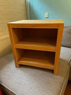 Bijzet kastje, Minder dan 55 cm, Gebruikt, Vierkant, Hout