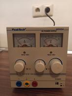 PeakTech 6000A Labvoeding (0-50Vdc - 3A), Ophalen of Verzenden, Gebruikt, Elektriciteit