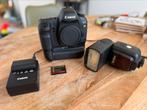 Canon 5D mark II + battery grip, flitser, mem (21k shutter), Gebruikt, Spiegelreflex, Canon, Ophalen of Verzenden