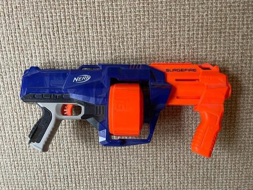 Nerf N-Strike Elite SurgeFire, Kinderen en Baby's, Speelgoed | Buiten | Actiespeelgoed, Gebruikt, Ophalen of Verzenden