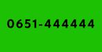 Mooi telefoonnummer: 0651-444444 - makkelijk nummer, Telecommunicatie, Prepaidkaarten en Simkaarten, Ben, Prepaidkaart, Ophalen of Verzenden