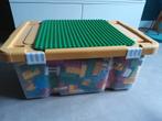 Duplo bouwstenen met bouwplaten en opbergbak, Ophalen, Gebruikt, Overige merken
