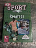 Sport kwartet, Verzamelen, Speelkaarten, Jokers en Kwartetten, Ophalen of Verzenden, Zo goed als nieuw, Kwartet(ten)