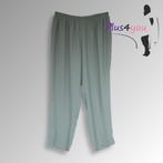30578 Zgan Donker groene broek Rio mt 50  K26, Ophalen of Verzenden, Gedragen, Oranje, Jas of Mantel