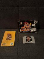 Conker's Bad Fur Day - Nintendo 64, Ophalen of Verzenden, Gebruikt, Zonder controller, Met games
