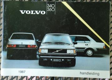 Instructieboekje Volvo 340/360 1987 beschikbaar voor biedingen