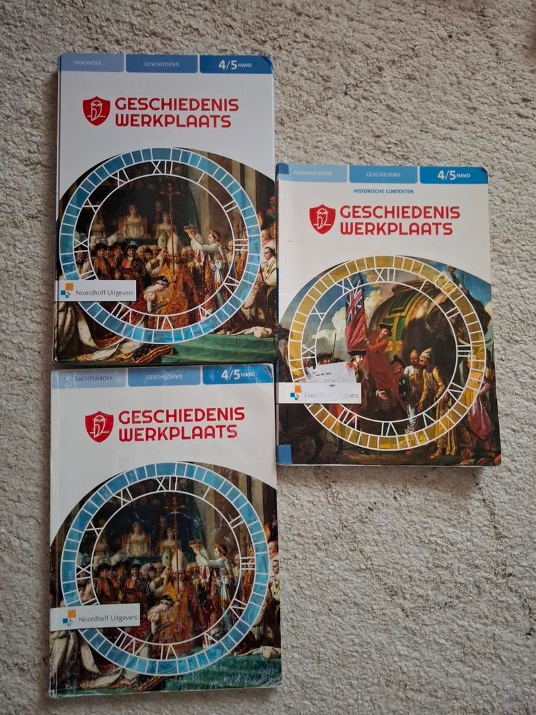 Geschiedenis Schoolboeken HAVO 4/5, Boeken, Geschiedenis, HAVO, Ophalen, Onbekend