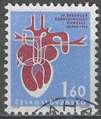 Tsjechoslowakije 1964 - Yvert 1350 - Cardiologie (ST), Verzenden, Overige landen, Gestempeld
