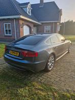 Audi A5 Sportback 2.0 TFSI 2014 Grijs S line, Voorwielaandrijving, 4 cilinders, Leder en Stof, Bedrijf
