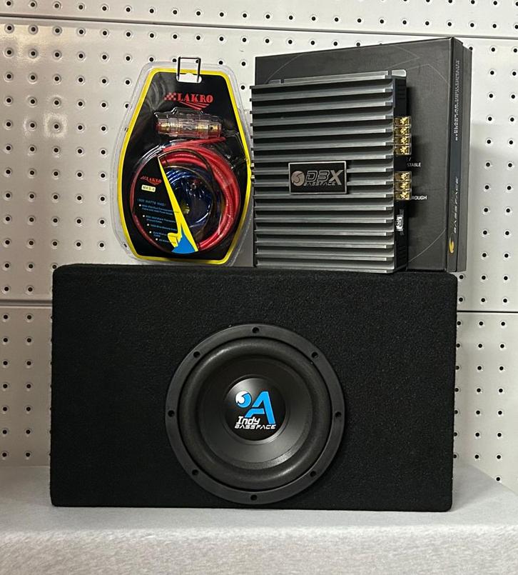 Bassface subwooferpack 1 200 watt RMS, Auto diversen, Autospeakers, Nieuw, Ophalen of Verzenden