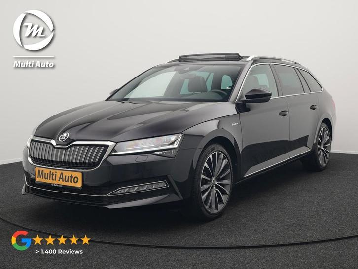 Skoda Superb Combi 1.4 TSI iV Laurin & Klement Plug In Hybri, Auto's, Skoda, Bedrijf, Te koop, Superb, 360° camera, ABS, Achteruitrijcamera
