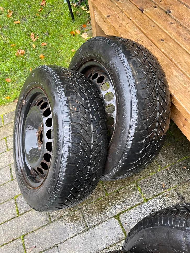 Winterbanden 185/65 R15 op Velg 4x100 Toyota Yaris, Auto diversen, Auto-accessoires, Gebruikt, Ophalen of Verzenden