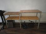 Stevige Werkbank / Stelling - Garage, Klushok, Ophalen, Gebruikt, 50 tot 100 cm, Metaal