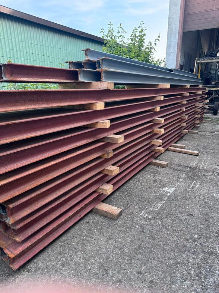 H-balken HEA 100 – 7,5 meter – partij stalen liggers, Doe-het-zelf en Verbouw, Metalen, IJzer, Ophalen of Verzenden