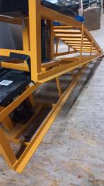 Oprijbruggen met ingebouwde krik, Ophalen, Gebruikt, Manueel, Garagekrik