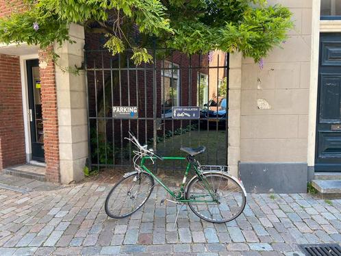 Groene Batavus retro racefiets, Fietsen en Brommers, Fietsen | Racefietsen, Gebruikt, Batavus, 10 tot 15 versnellingen, Staal