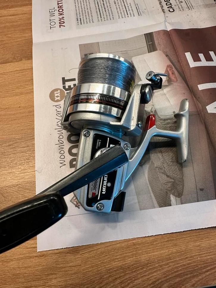 Daiwa Silver 7000c Vismolen - Klassieker!, Watersport en Boten, Hengelsport | Zeevissen, Gebruikt, Overige typen, Ophalen of Verzenden