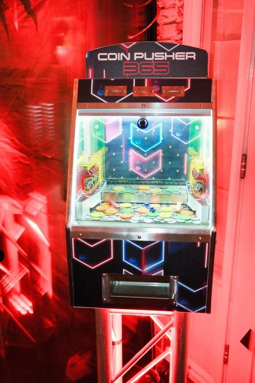Coin Pusher Muntenschuiver te Huur, Verzamelen, Automaten | Gokkasten en Fruitautomaten, Zo goed als nieuw, Overige munten, Ophalen