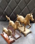 3 x Paarden  beelden, Ophalen of Verzenden, Brons