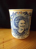 Beker tgv 25 jarig jubileum Beatrix op 30 april 2005, Ophalen of Verzenden, Nieuw, Nederland, Servies
