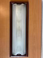 TL Lamp in antieke houten lijst, Ophalen of Verzenden