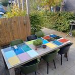 design glas (gekleurd) 350x250mm D=6mm. 10euro p.st., Doe-het-zelf en Verbouw, Tegels, Ophalen, Overige materialen, Overige typen