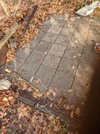 Stoeptegels 30x30 (54 stuks) - Gratis!, Tuin en Terras, Tegels en Klinkers, Ophalen, Gebruikt, Overige typen, 5 tot 10 m²