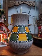 oma's vintage west germany vaasje / 22 cm hoog, Gebruikt, Overige kleuren, Aardewerk of Porselein, Ophalen of Verzenden