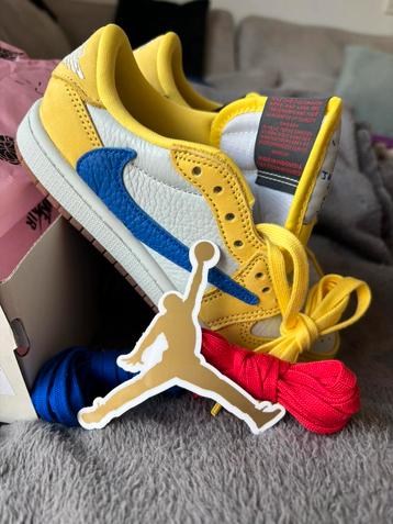 TRAVIS SCOTT X JORDAN 1 kids ‘CANARY YELLOW' 31 beschikbaar voor biedingen