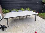 Tuintafel Hartman, Tuin en Terras, Tuintafels, Ophalen of Verzenden, Gebruikt, Rechthoekig, Kunststof
