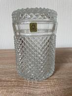 Glazen bewaarpot met deksel - Oberglas uit Austria, Gebruikt, Overige typen, Ophalen of Verzenden, Glas