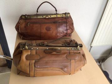 Dokters tassen vintage brocante retro reistas handtas hip 