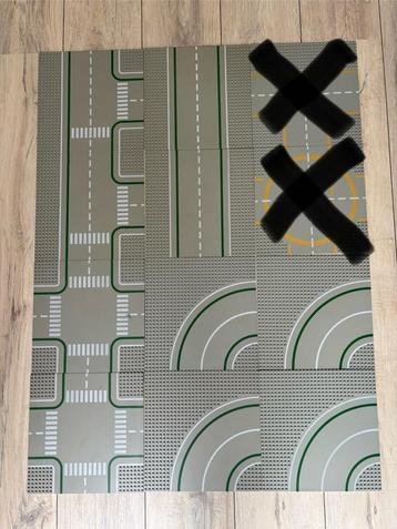 Lego Bouwplaten Wegdelen Grondplaten beschikbaar voor biedingen