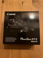 Canon powershot G7x mark iii, Canon, Compact, Ophalen of Verzenden, Zo goed als nieuw