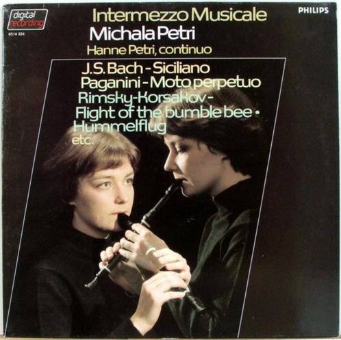 LP - Michala Petri, Hanne Petri - Bach * Paganini * Korsakov, Cd's en Dvd's, Vinyl | Klassiek, Zo goed als nieuw, Barok, 12 inch