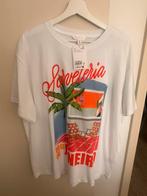 Nieuw: leuk T-shirt van H&M maat L, H&M, Wit, Maat 42/44 (L), Nieuw