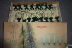 Philips vintage slinger elektrische kerstboomkaarsjes glas, Diversen, Kerst, Ophalen of Verzenden, Gebruikt